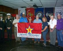 Honor and Remember Flag Presentation