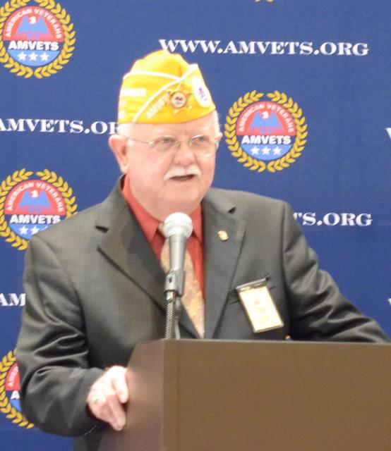 AMVETS 2014-2015 Commander Larry Via